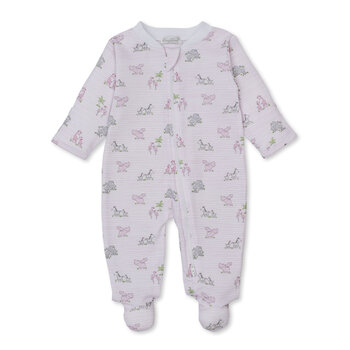 kissy kissy Kissy Kissy Safari Party Zip Footie