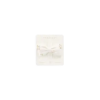 Jamie Kay Jamie Kay Organic Cotton Desiree Bow - Ayla Whisper