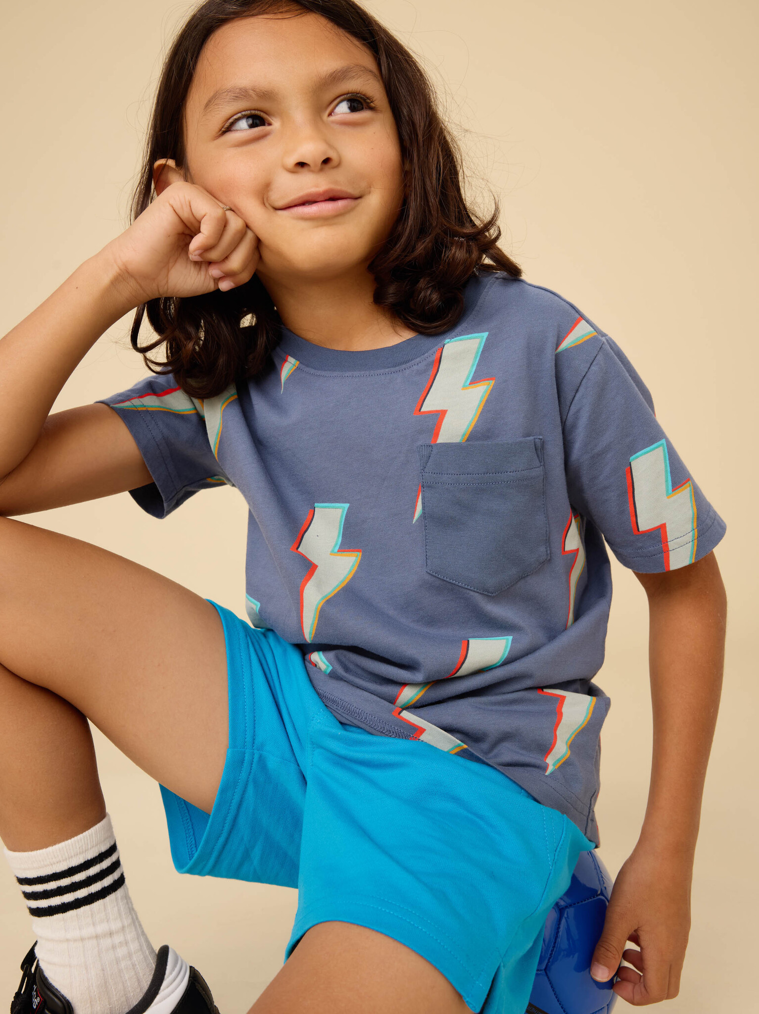 Tea Collection Tea Printed  Pocket Tee