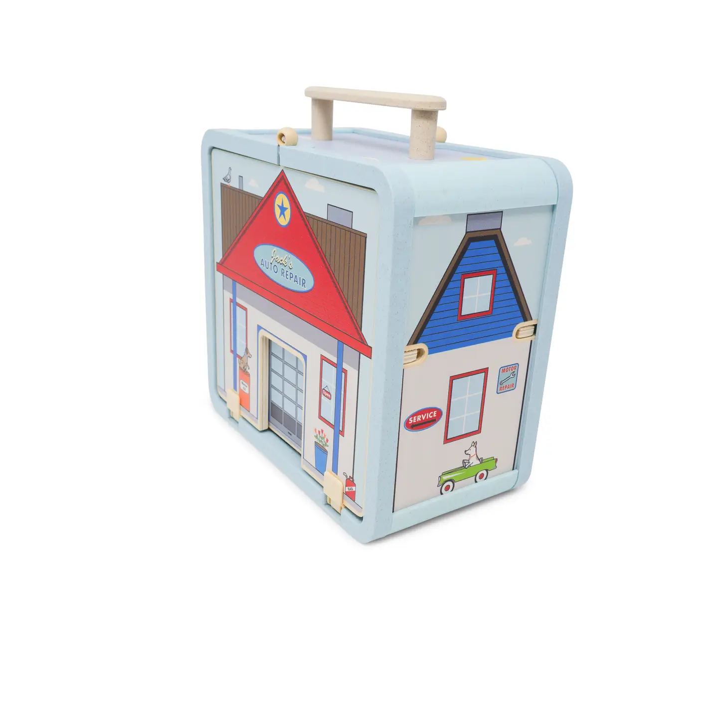 Jack Rabbit Creations Jack Rabbit Suitcase Series: Auto Repair Shop