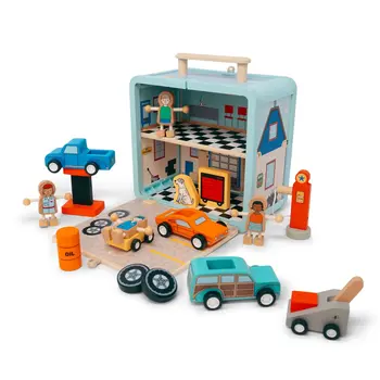 Jack Rabbit Creations Jack Rabbit Suitcase Series: Auto Repair Shop