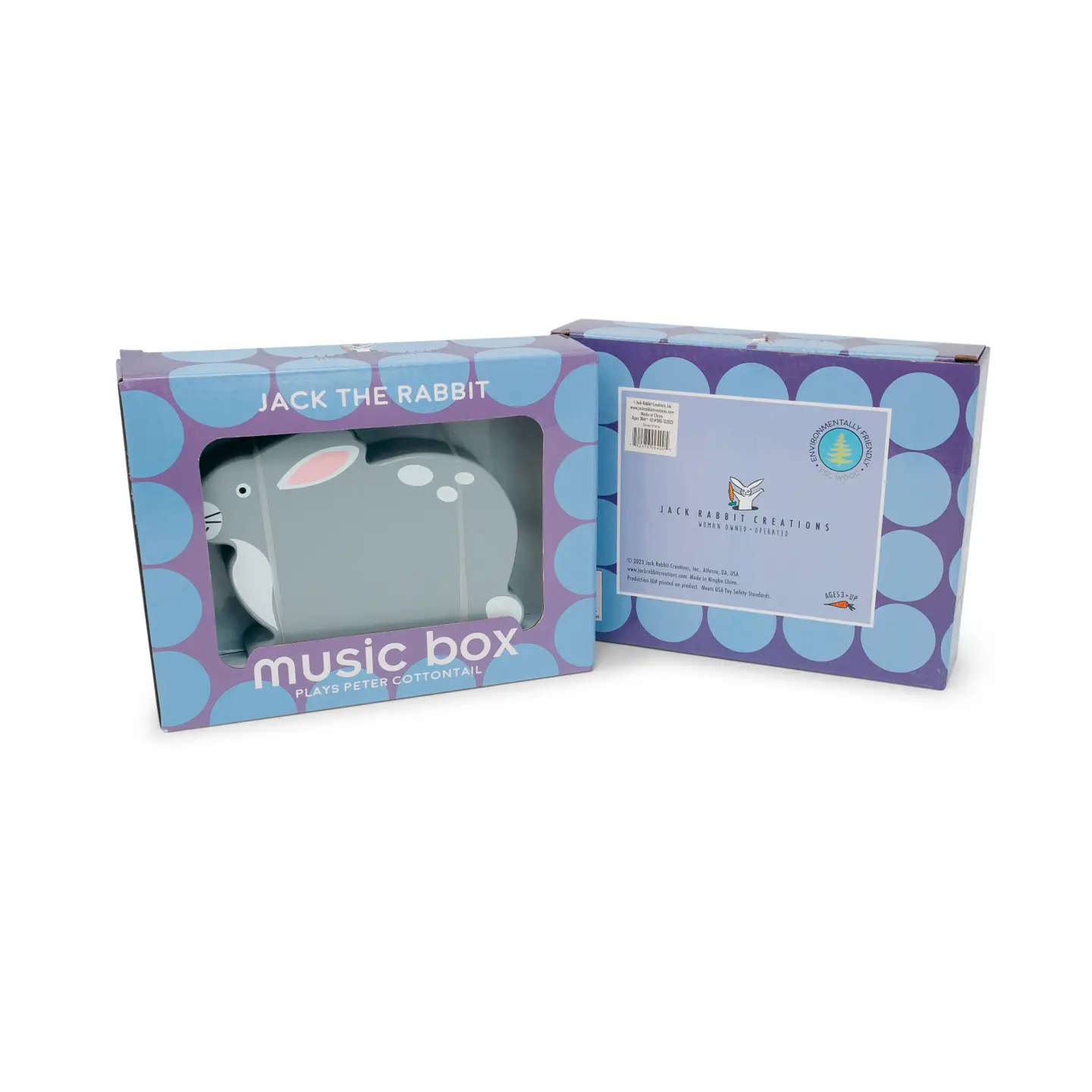 Jack Rabbit Creations Jack Rabbit Bunny Music Box