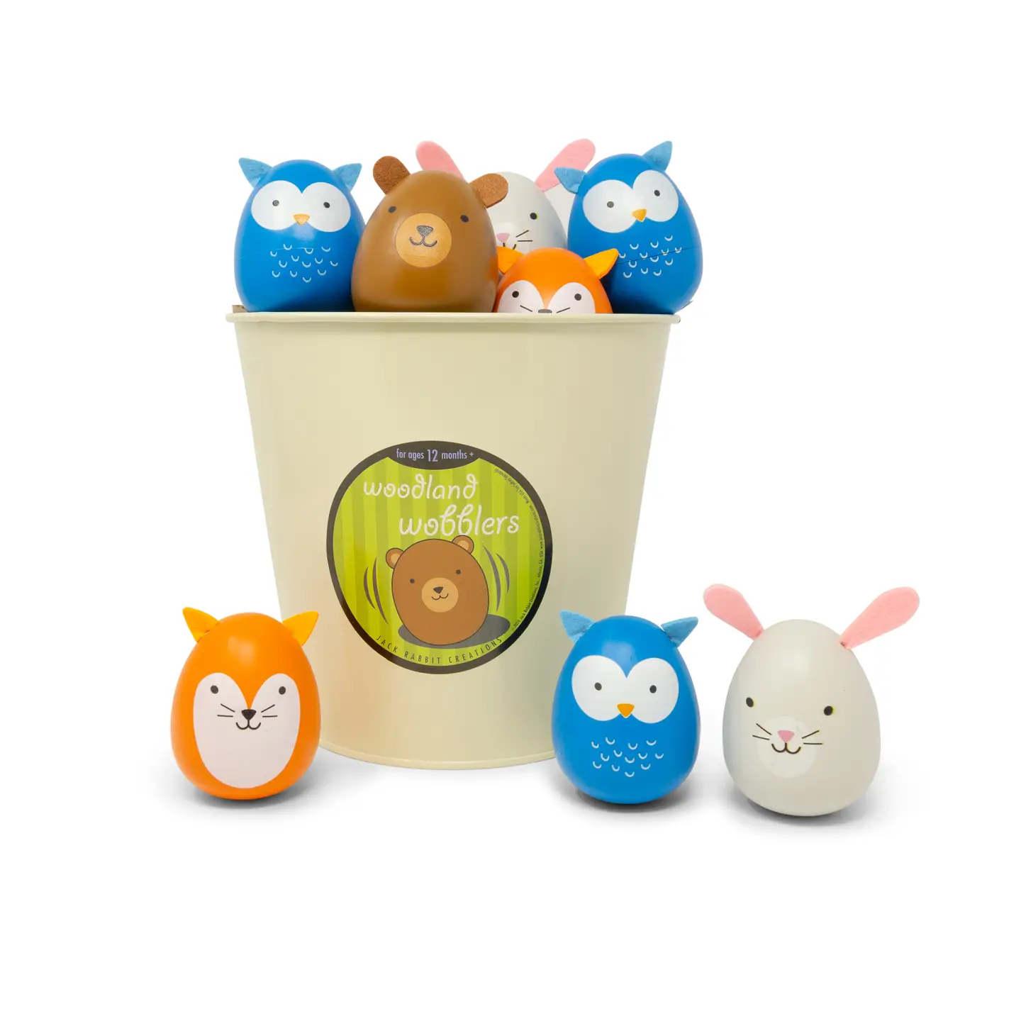 Jack Rabbit Woodland Wobblers - Tiny Hanger