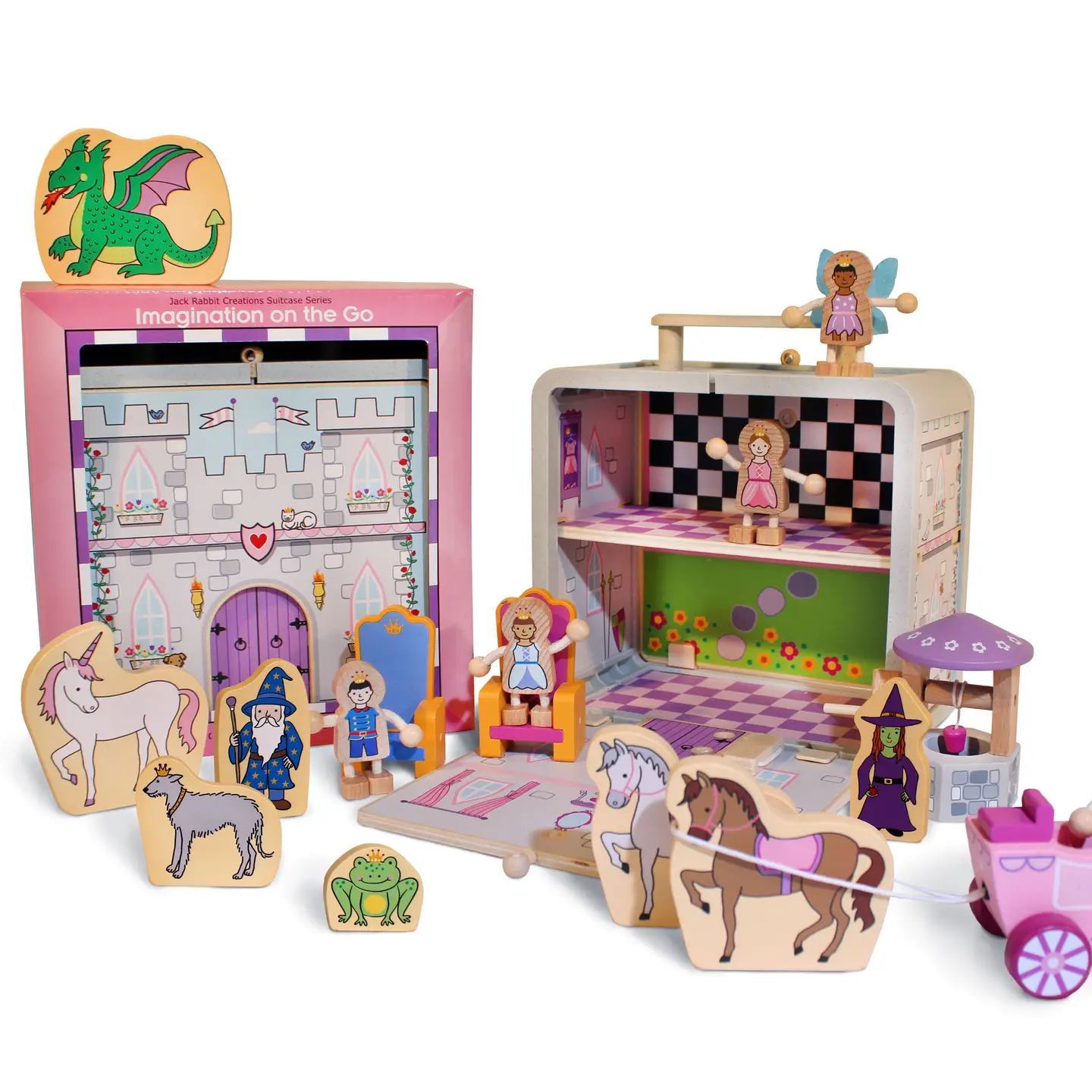 Jack Rabbit Creations Jack Rabbit Suitcase Series: Princess Castle