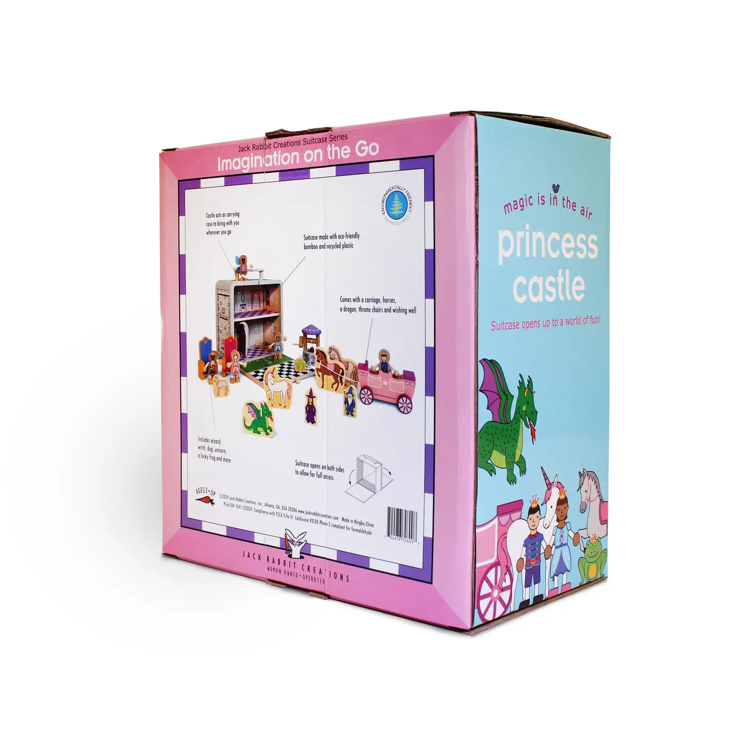Jack Rabbit Creations Jack Rabbit Suitcase Series: Princess Castle