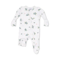Angel Dear Angel Dear Sea Turtles 2 Way Zipper Footie