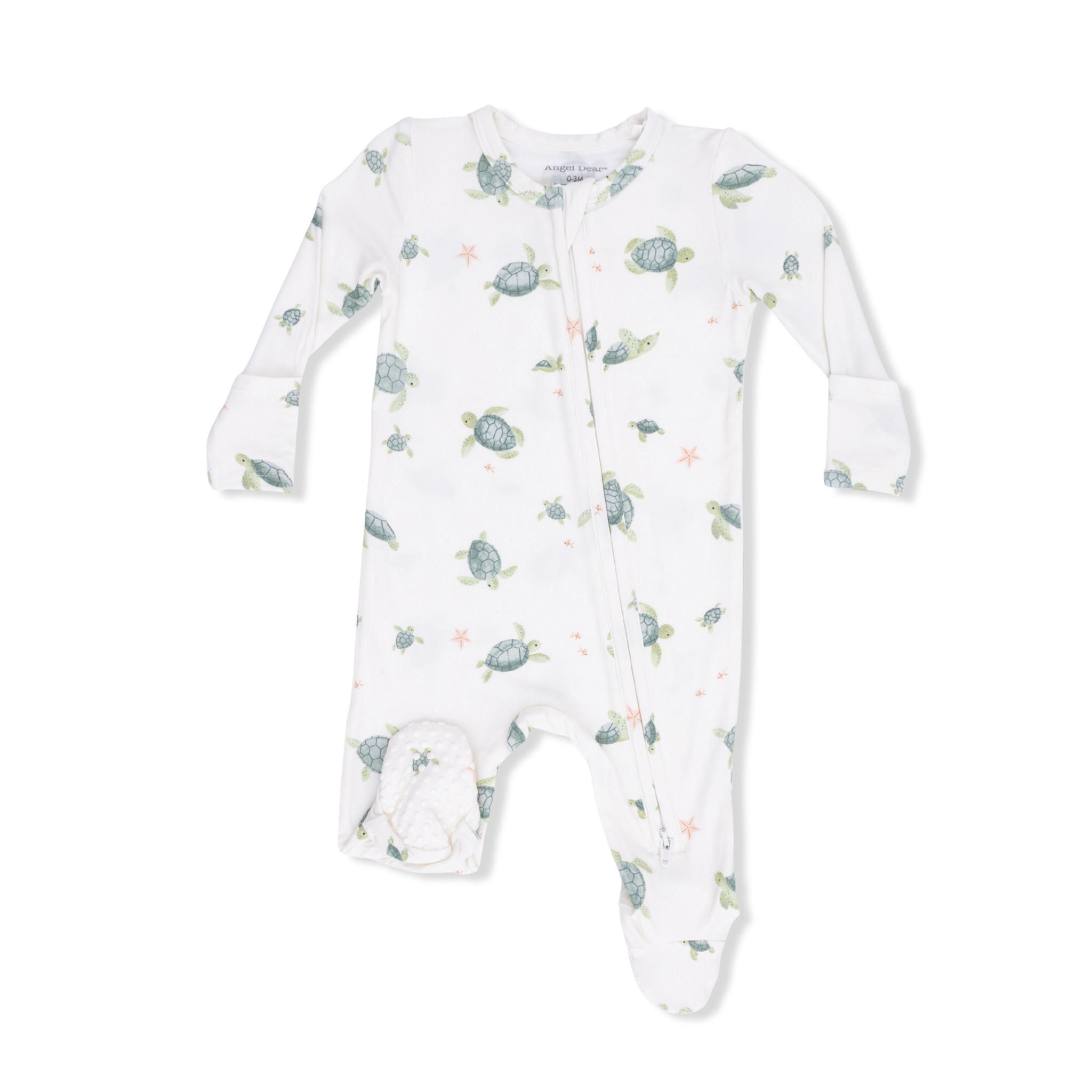 Angel Dear Angel Dear Sea Turtles 2 Way Zipper Footie