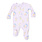 Angel Dear Angel Dear Vintage Spring Ducklings 2 Way Zipper Footie