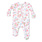 Angel Dear Angel Dear Cute Little Roses 2 Way Zipper Footie
