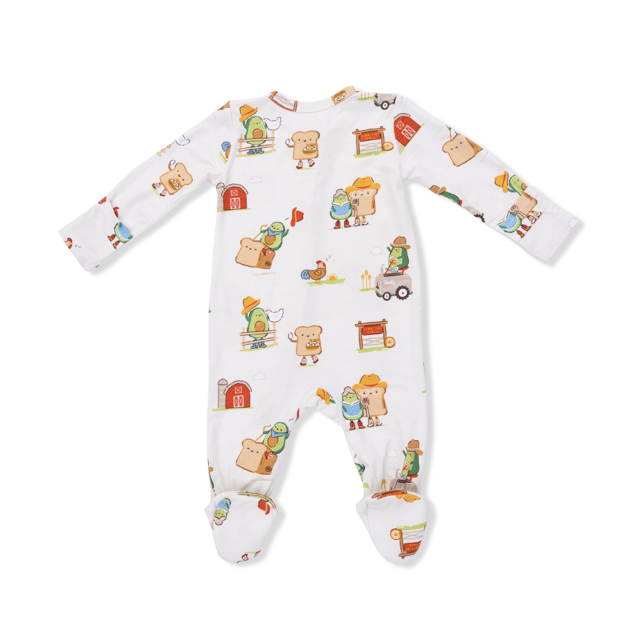 Angel Dear Angel Dear American Gothic 2 Way Zipper Footie