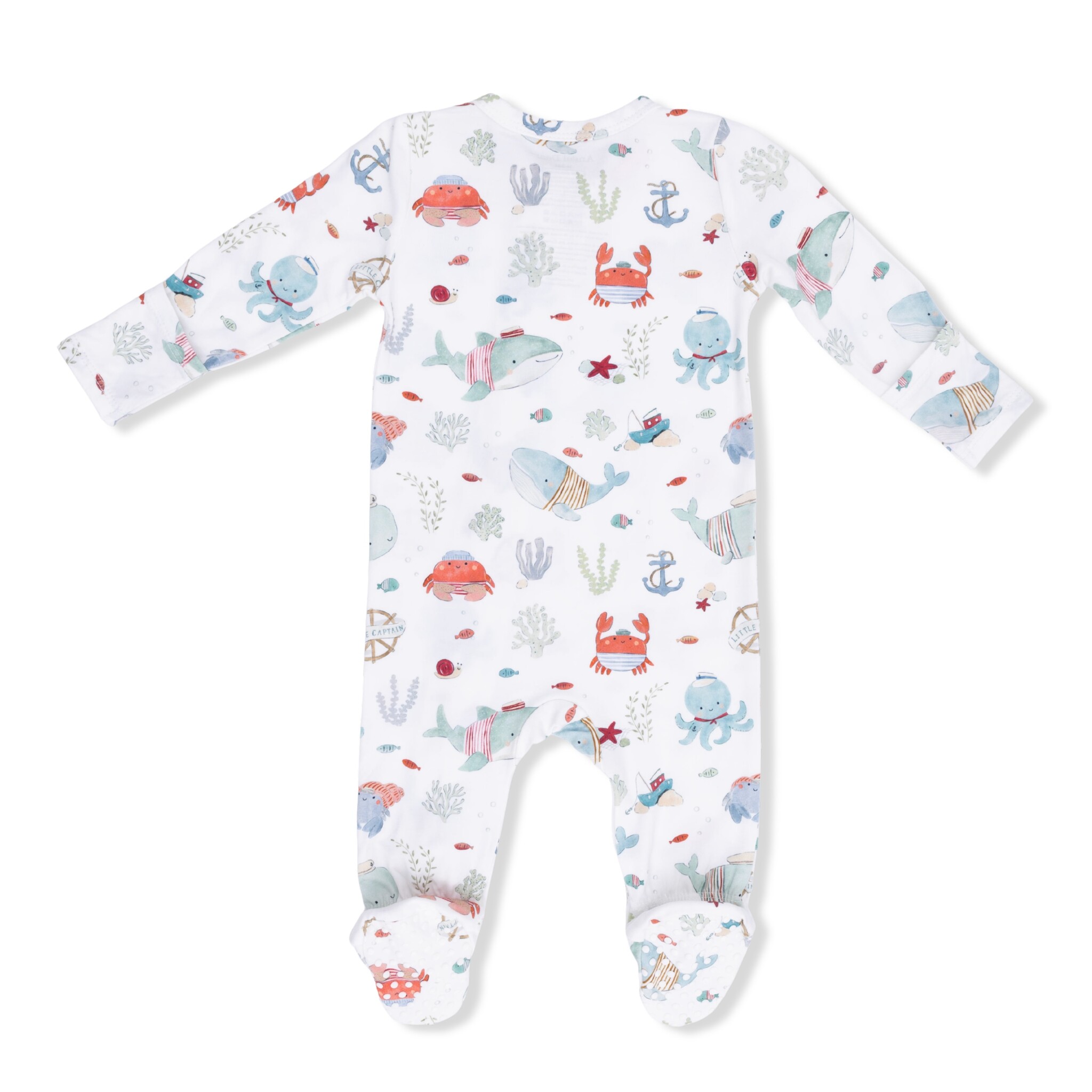 Angel Dear Angel Dear Sailor Sea Creatures 2 Way Zipper Footie