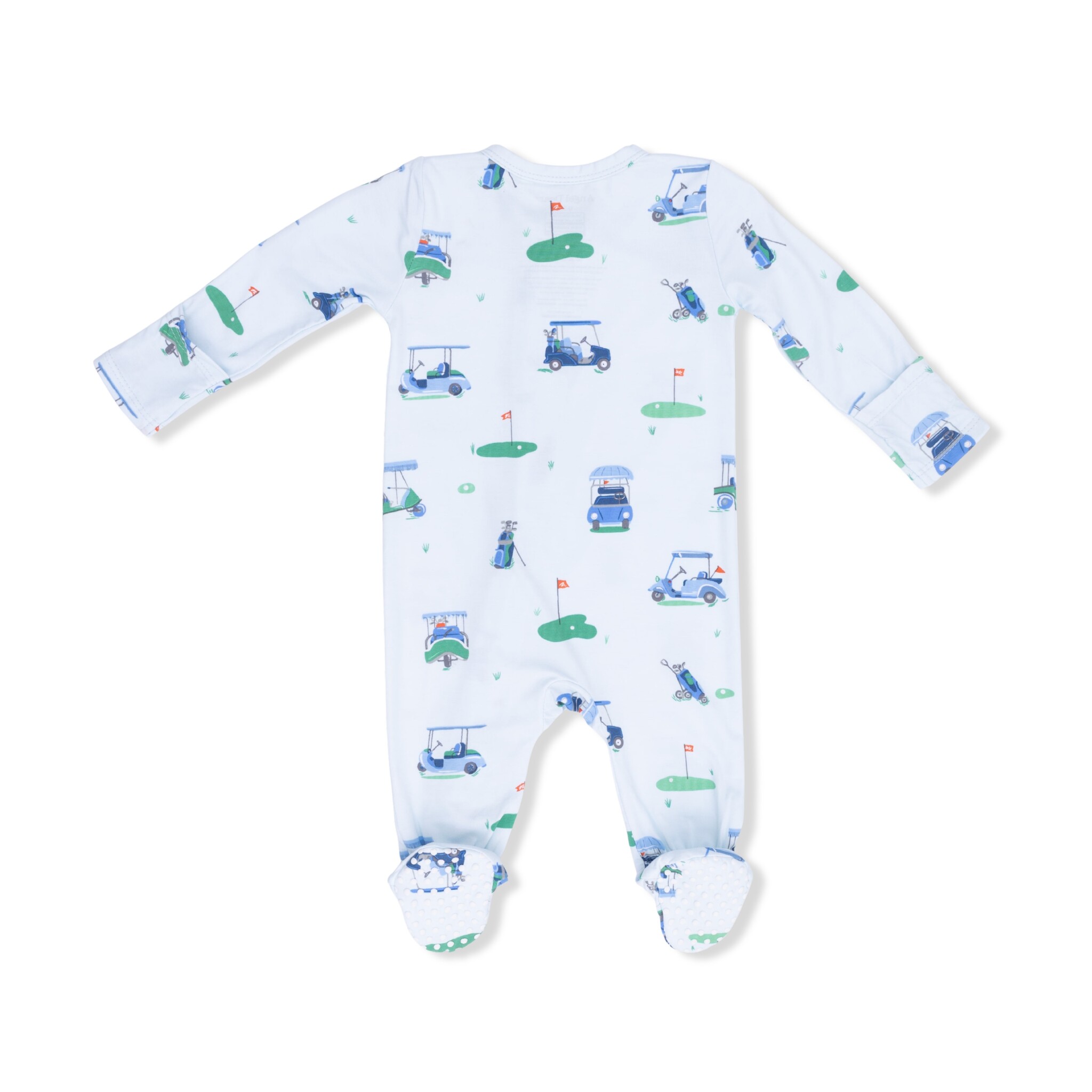 Angel Dear Angel Dear Vintage Golf Carts 2 Way Zipper Footie