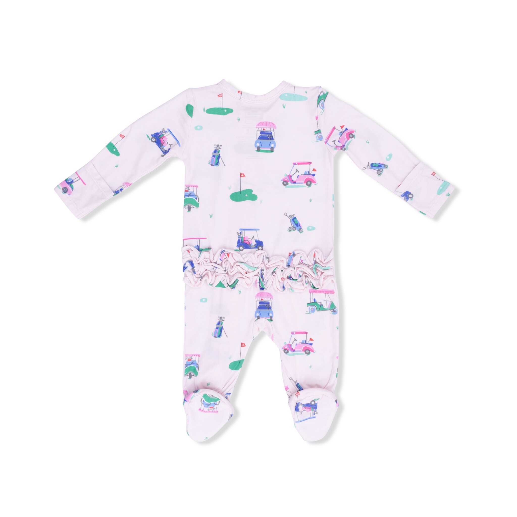 Angel Dear Angel Dear Vintage Golf Carts 2 Way Zipper Footie