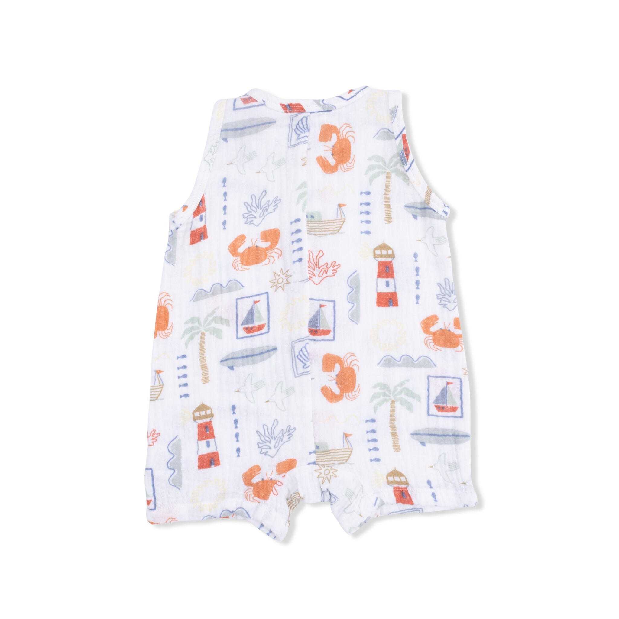 Angel Dear Angel Dear Club Mediterranean Sleeveless Shortie Romper