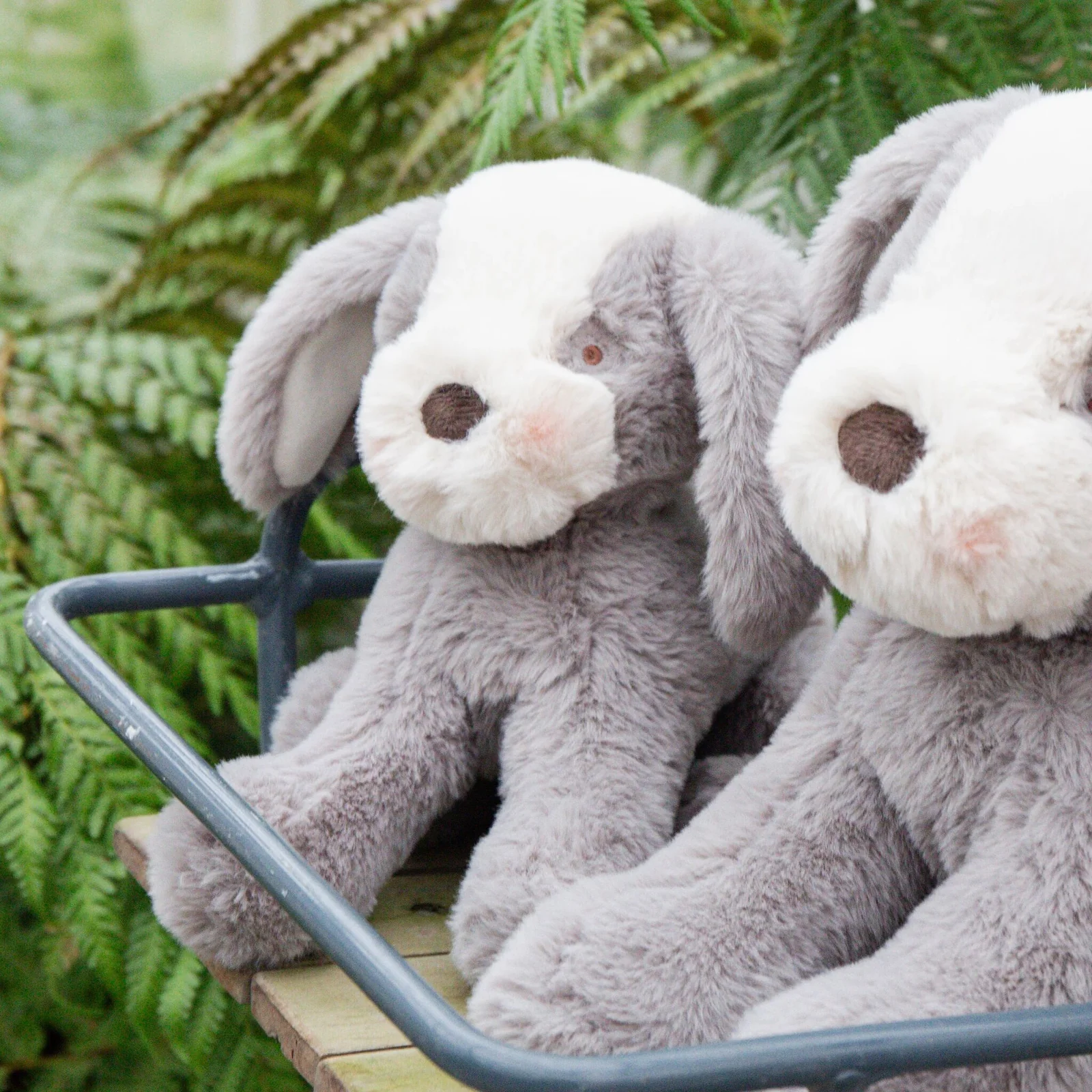 Bunnies by the Bay Bunnies by the Bay Little Floppy Mutt- Steel