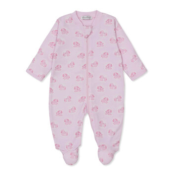 kissy kissy Kissy Kissy Puppy Family Zip Footie
