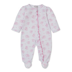 kissy kissy Kissy Kissy Sweet Sheep Zip Footie w/Hat Set