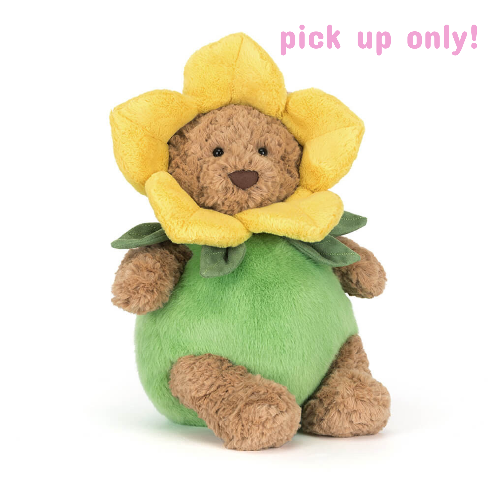 JellyCat JellyCat Bartholomew Bear Daffodil Outfit
