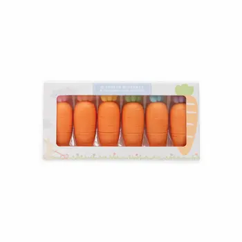 Daydream Society Bunnies In The Garden Carrot Marker Set