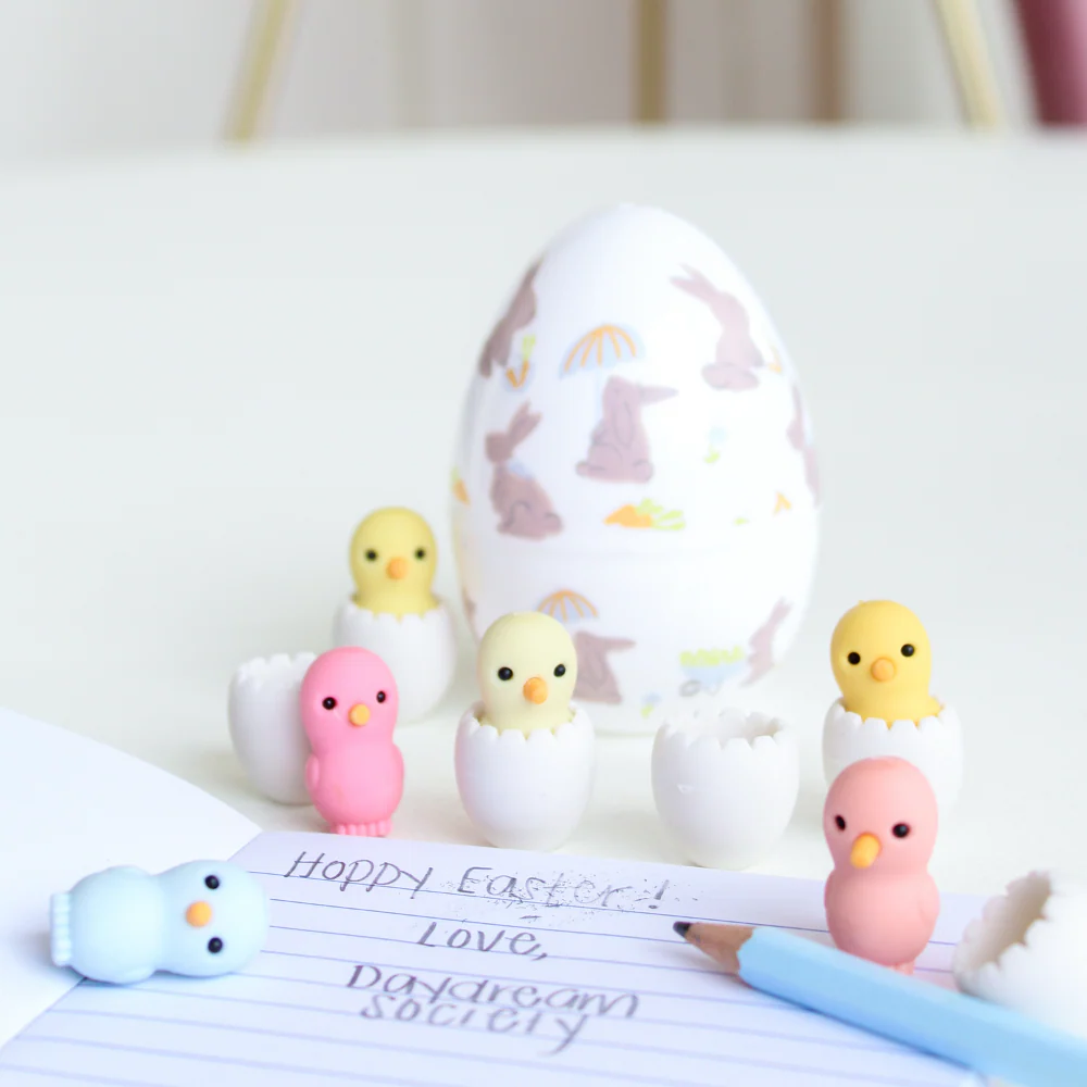 Daydream Society Chicks Eraser Set