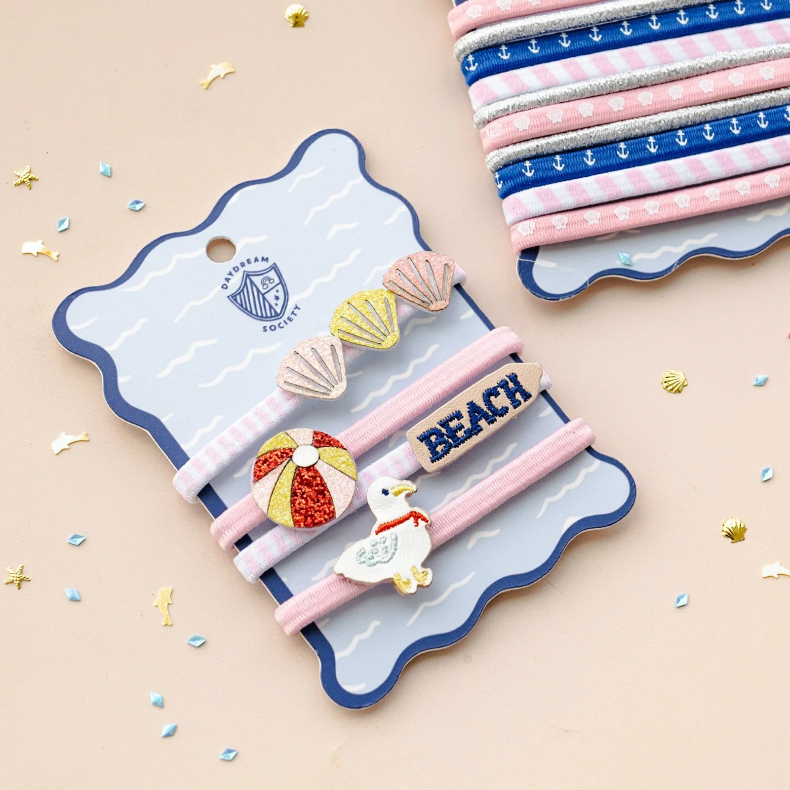Daydream Society Seaside Embellished Hair Tie Set
