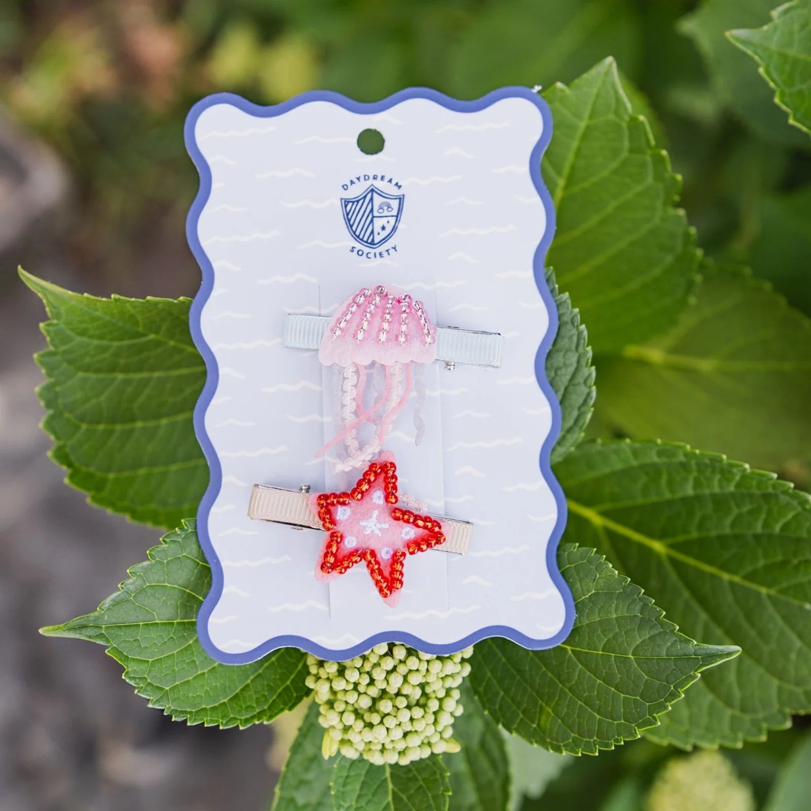 Daydream Society Seaside Jellyfish & Starfish Clip Set