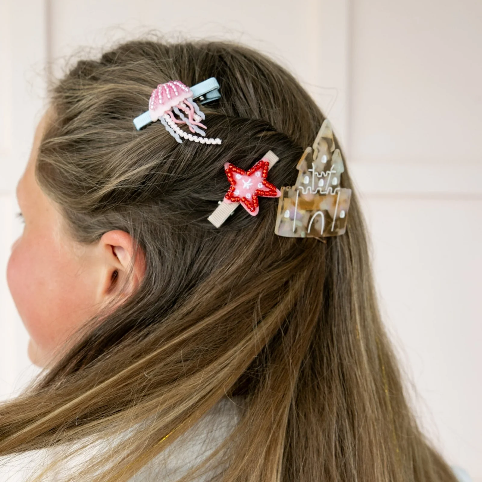 Daydream Society Seaside Jellyfish & Starfish Clip Set