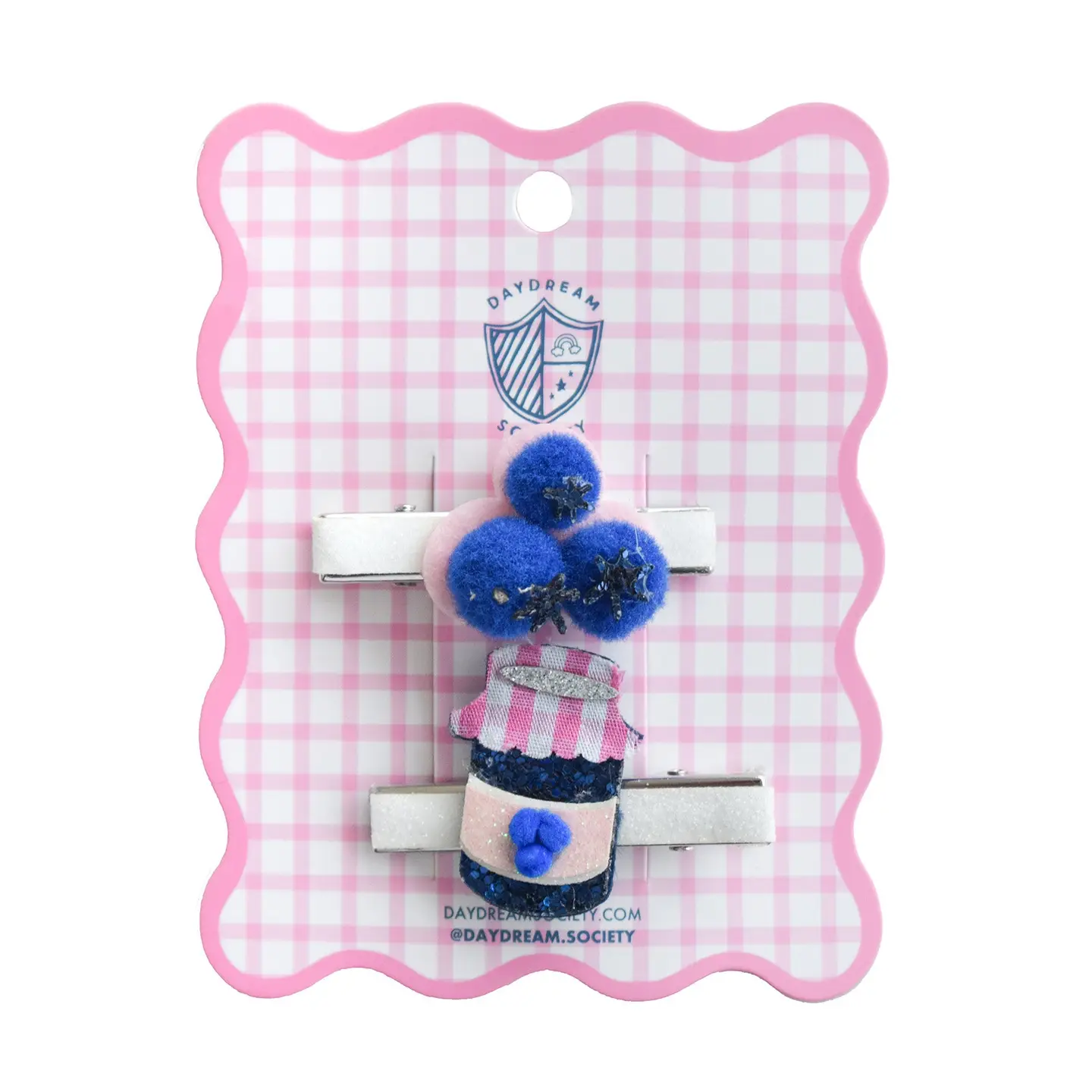 Daydream Society Blueberry Jam Hair Clip Set