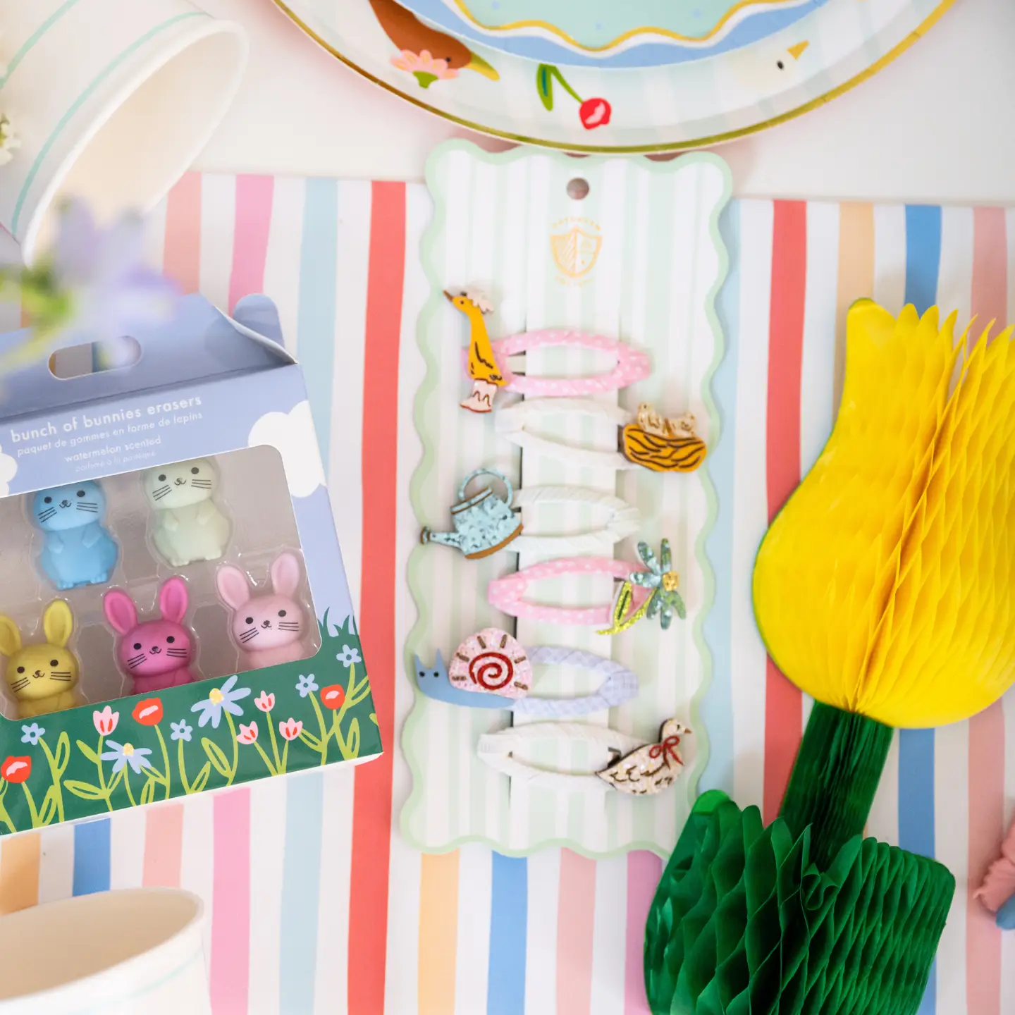 Daydream Society Silly Goose Garden Hair Clip Set