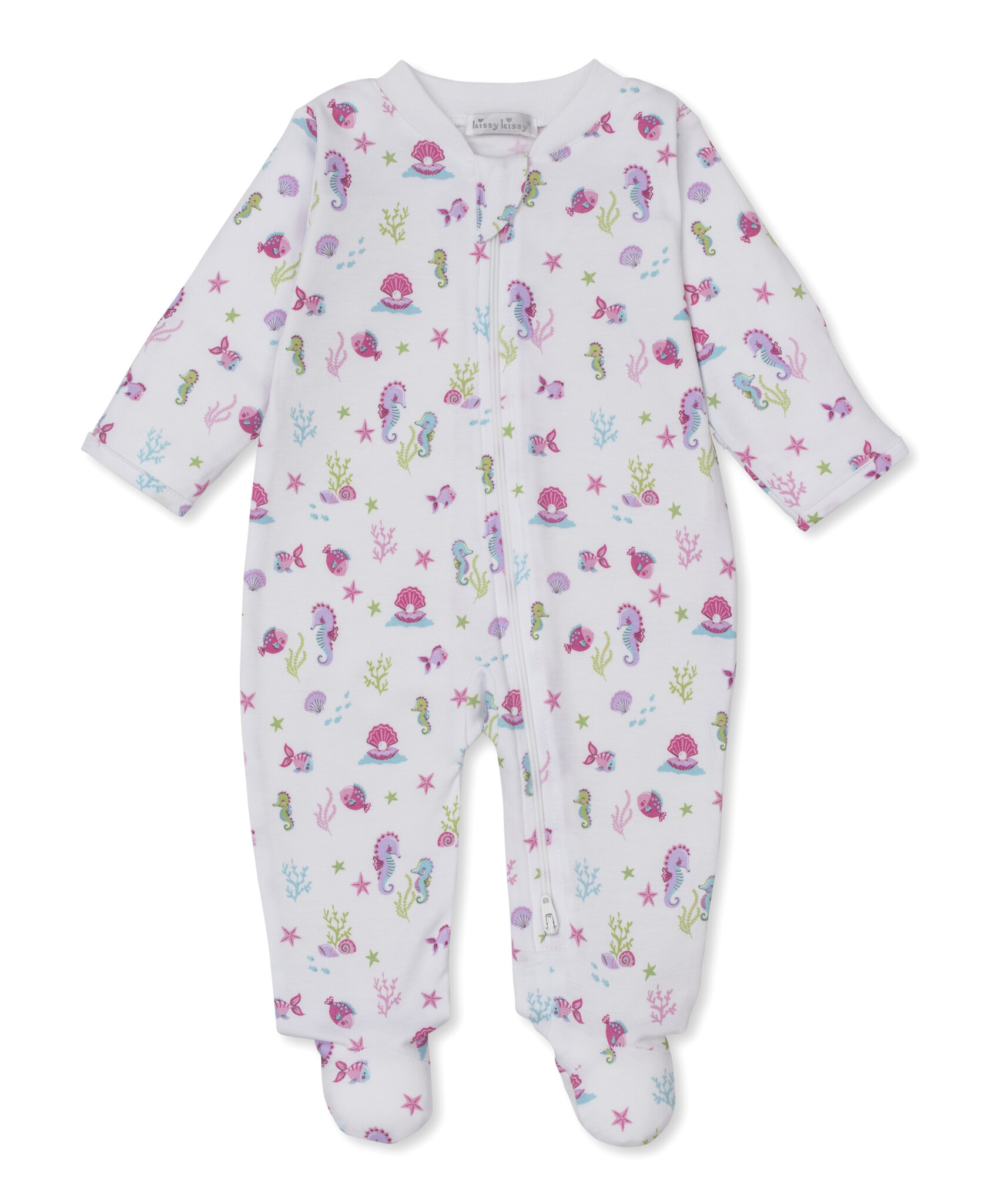 kissy kissy Kissy Kissy Seahorse Surprises Zip Footie