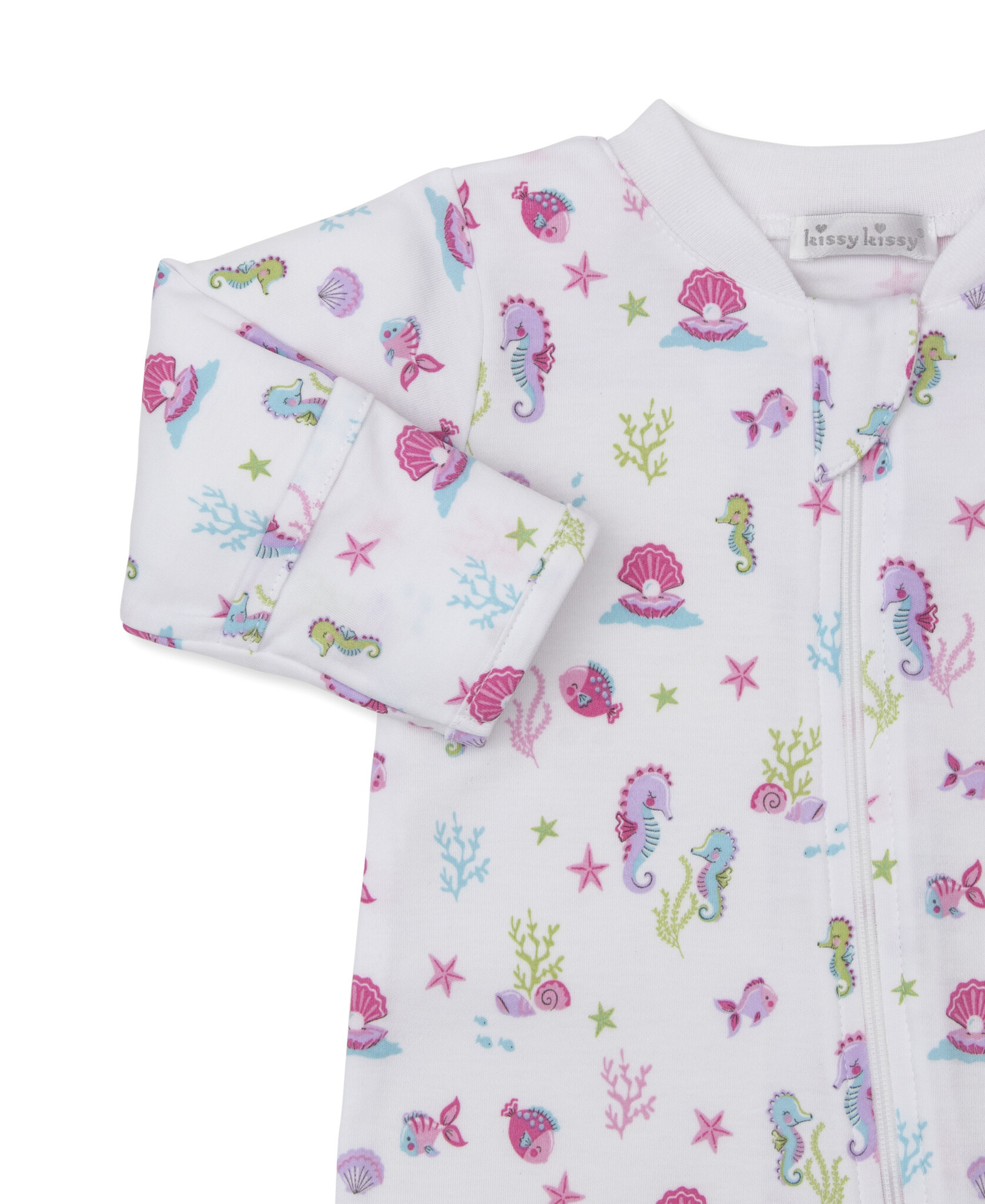 kissy kissy Kissy Kissy Seahorse Surprises Zip Footie