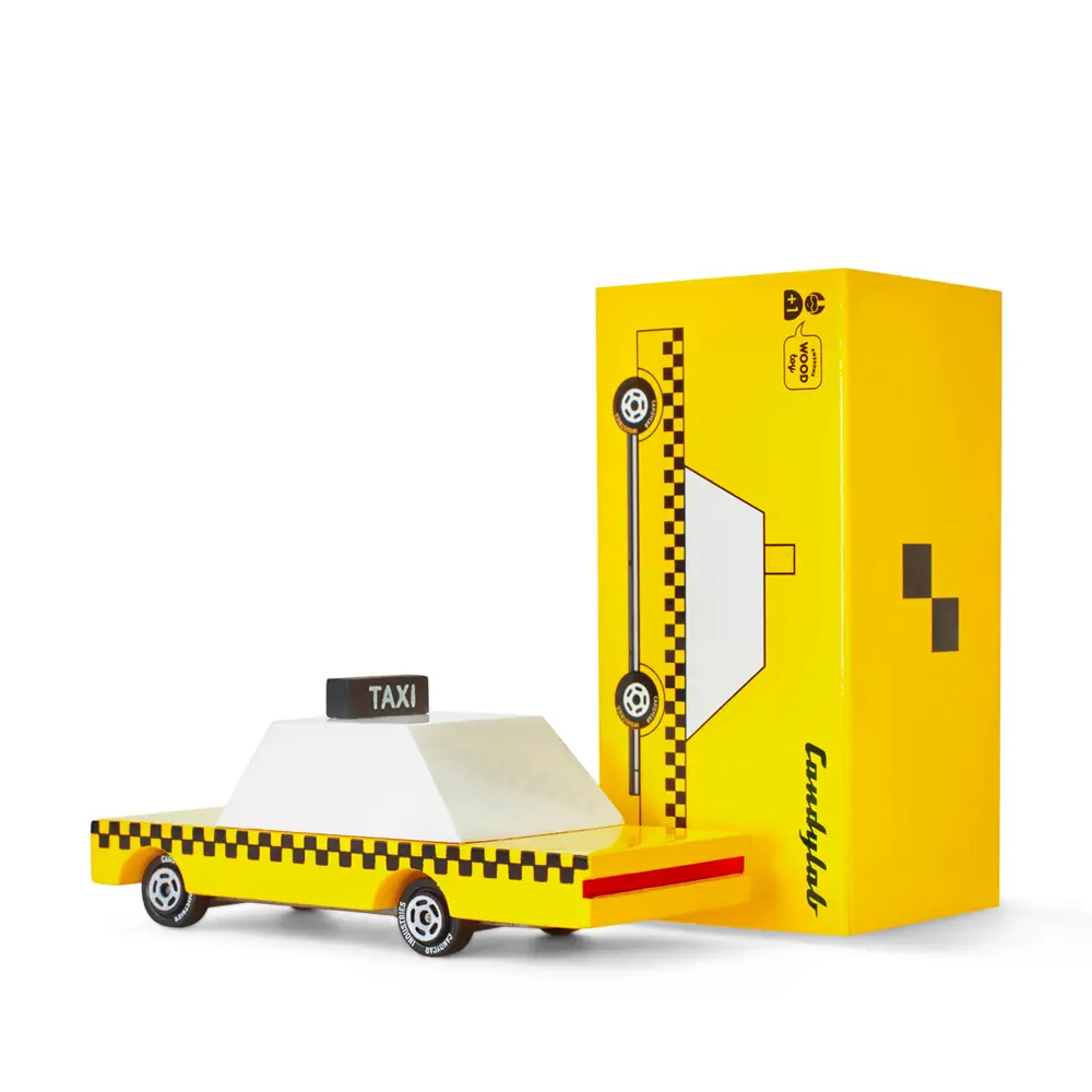 Candylab Toys Candylab Toys Yellow Taxi
