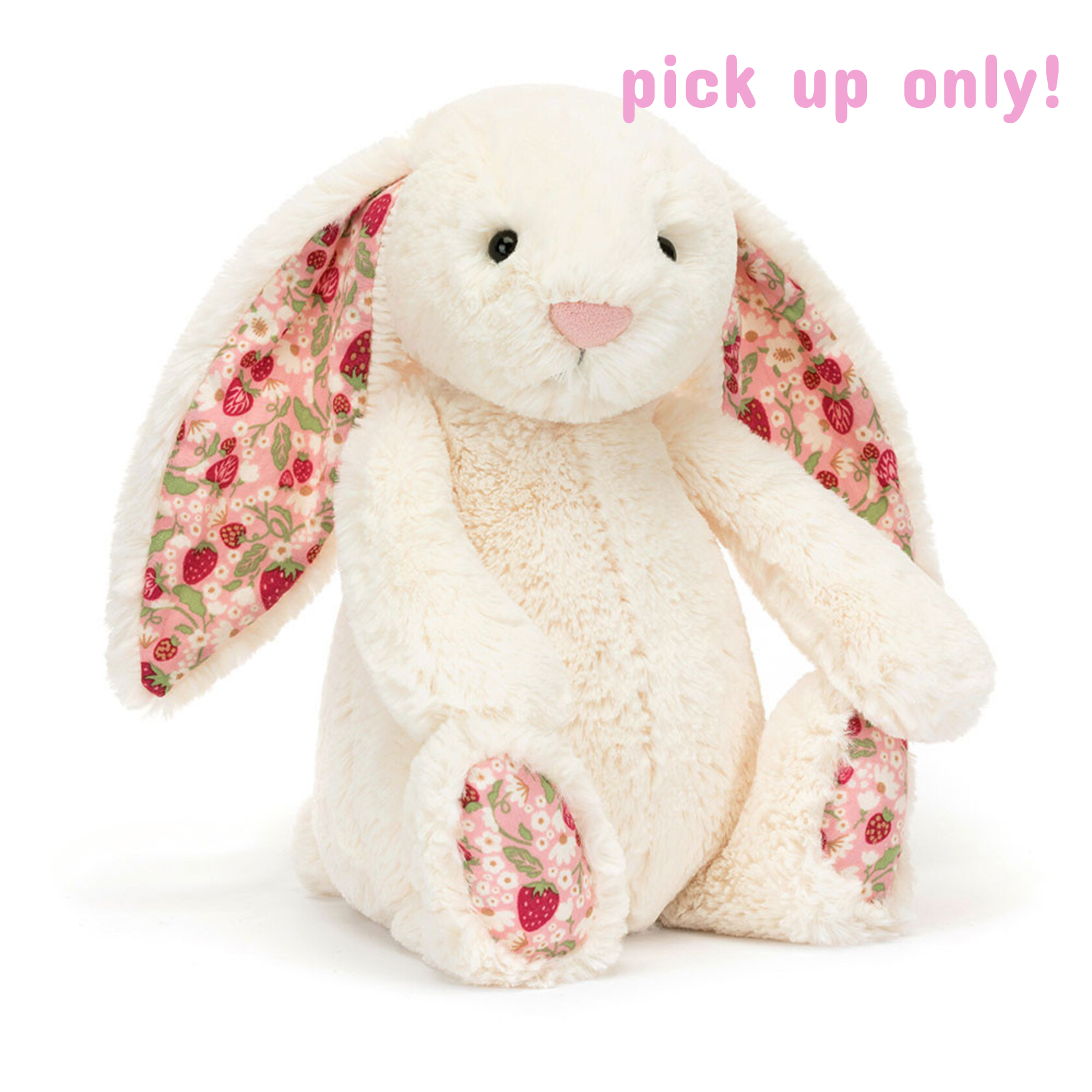 JellyCat JellyCat Blossom Cream Bunny 'Berry' Original