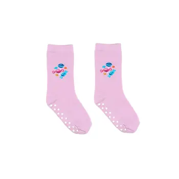 Living Royal 3D Packaged Crew Socks - Assorted Candy - Light Pink