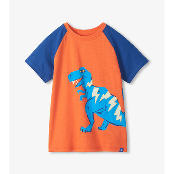 Hatley Hatley Glow in the Dark Dino Raglan Tee