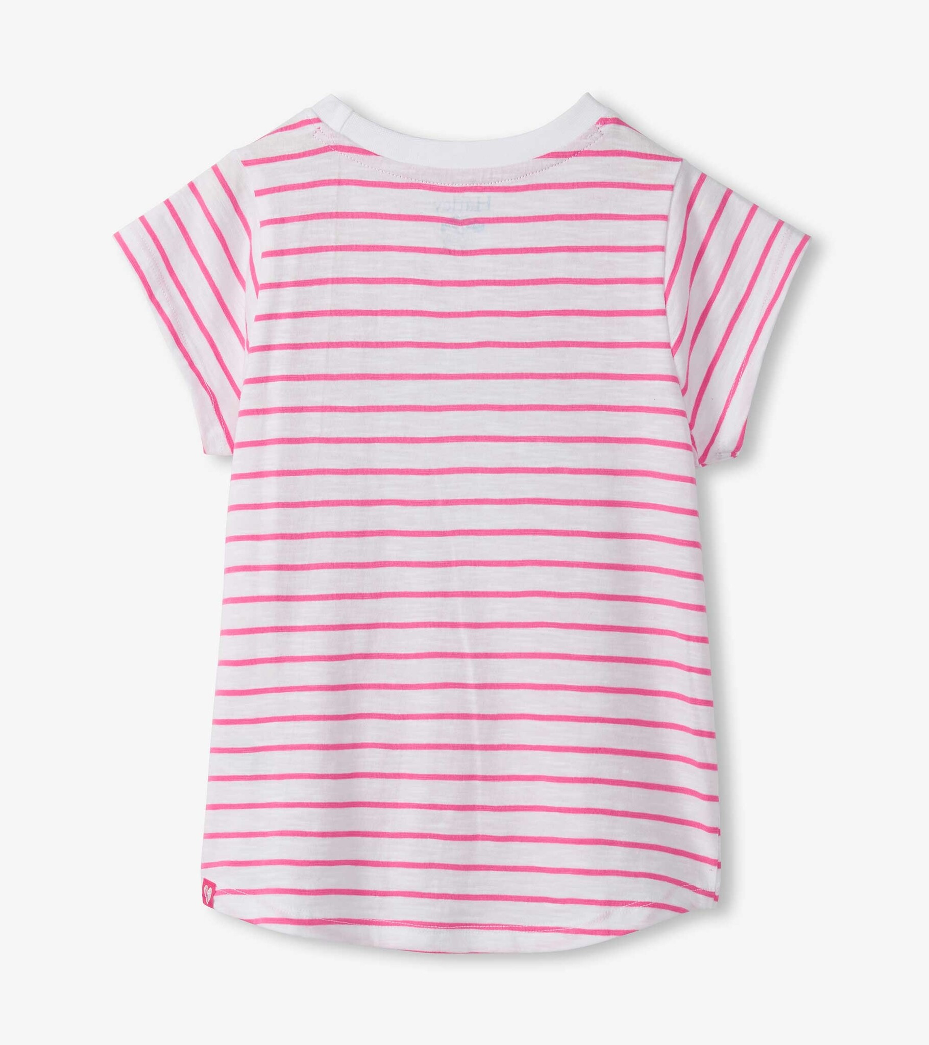 Hatley Hatley Radiant Flower Striped Tie Front Tee