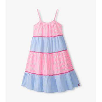 Hatley Hatley Mixed Seersucker Strappy Midi Dress
