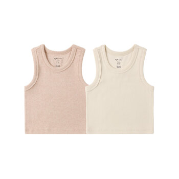 Rylee and Cru Rylee & Cru Ribbed Tank Set