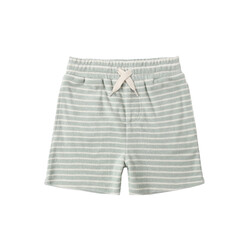 Rylee and Cru Rylee & Cru Seafoam Stripe Terry Boys Short