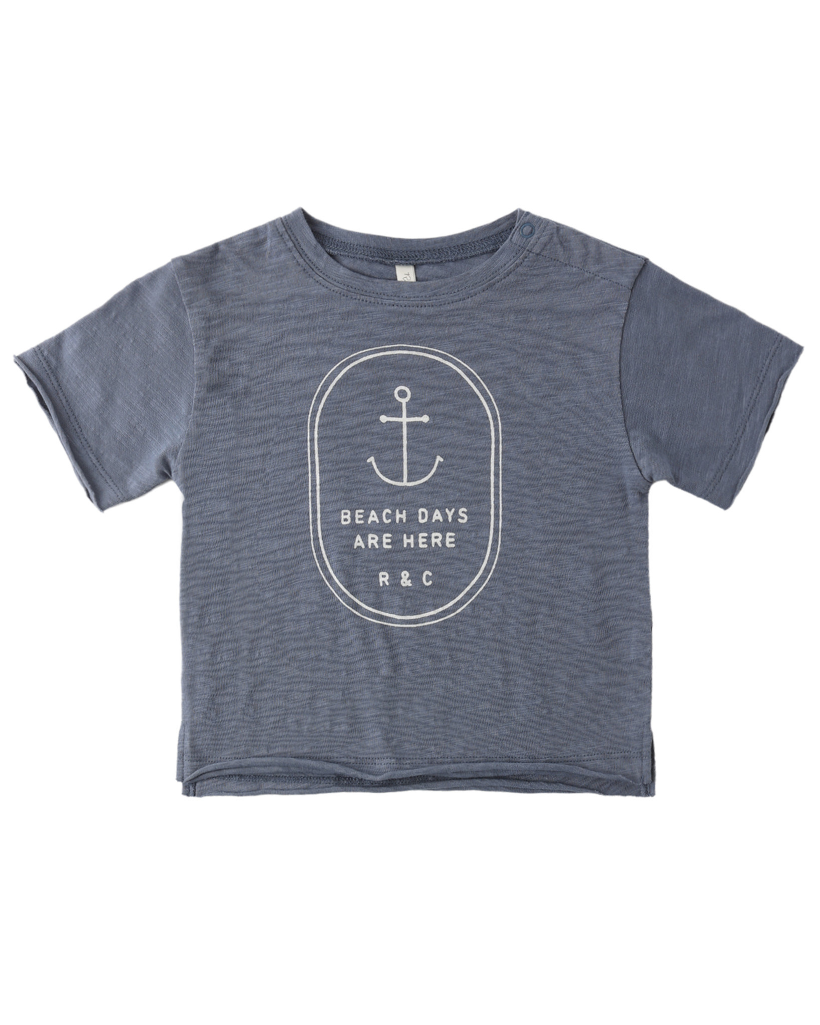Rylee and Cru Rylee & Cru Beach Days Raw Edge Tee