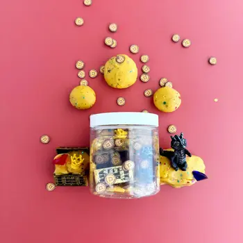 Earth Grown KidDoughs Dragon Treasures Mini Dough-To-Go