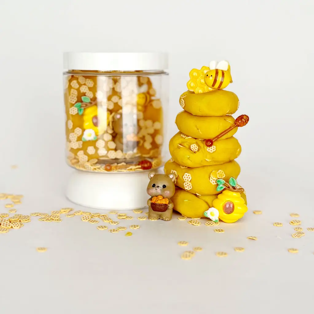 Earth Grown KidDoughs Honey Bear Mini Dough-To-Go