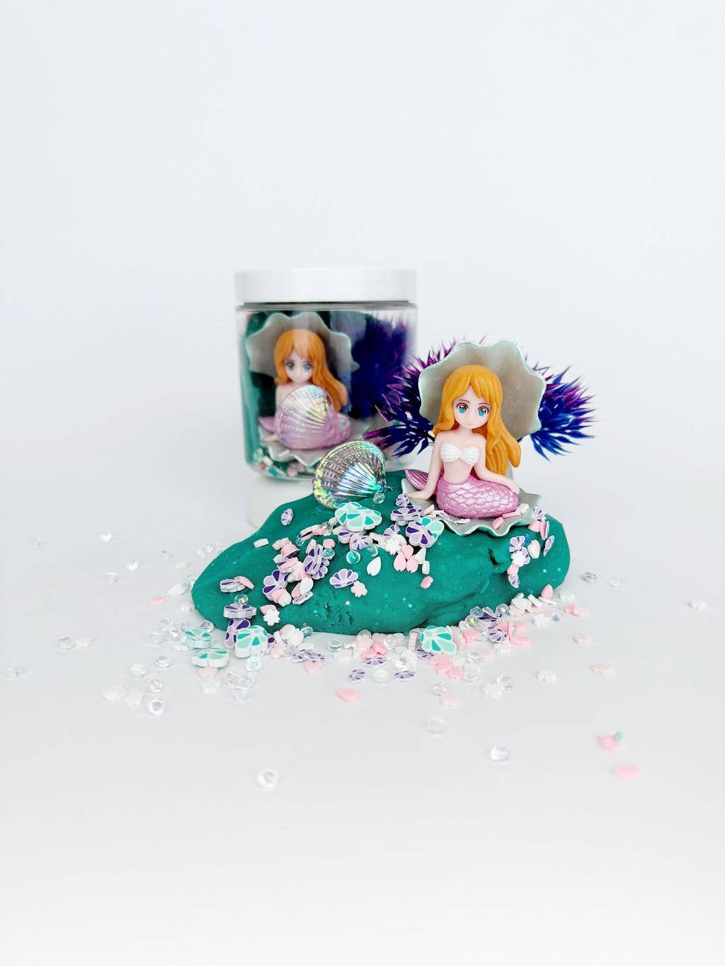 Earth Grown KidDoughs Mermaid Mini Dough-To-Go