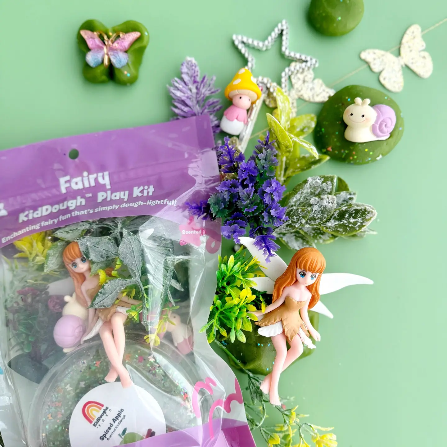 Earth Grown KidDoughs Fairy Kiddough Play Kit
