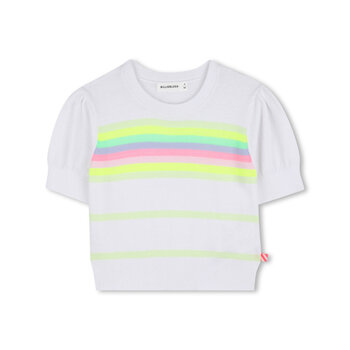 Billieblush Billieblush Striped Knit Sweater