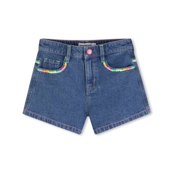 Billieblush Billieblush Embroidered Denim Shorts