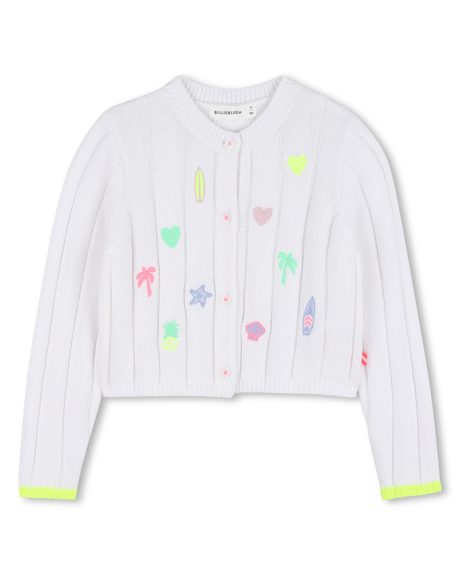 Billieblush Billieblush Embroidered Cardigan