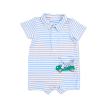 Angel Dear Angel Dear Striped Golf Polo Shortie