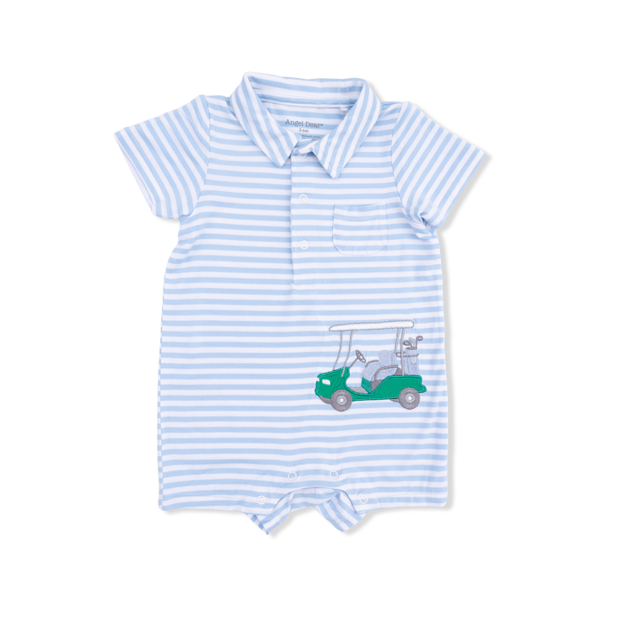 Angel Dear Angel Dear Striped Golf Polo Shortie