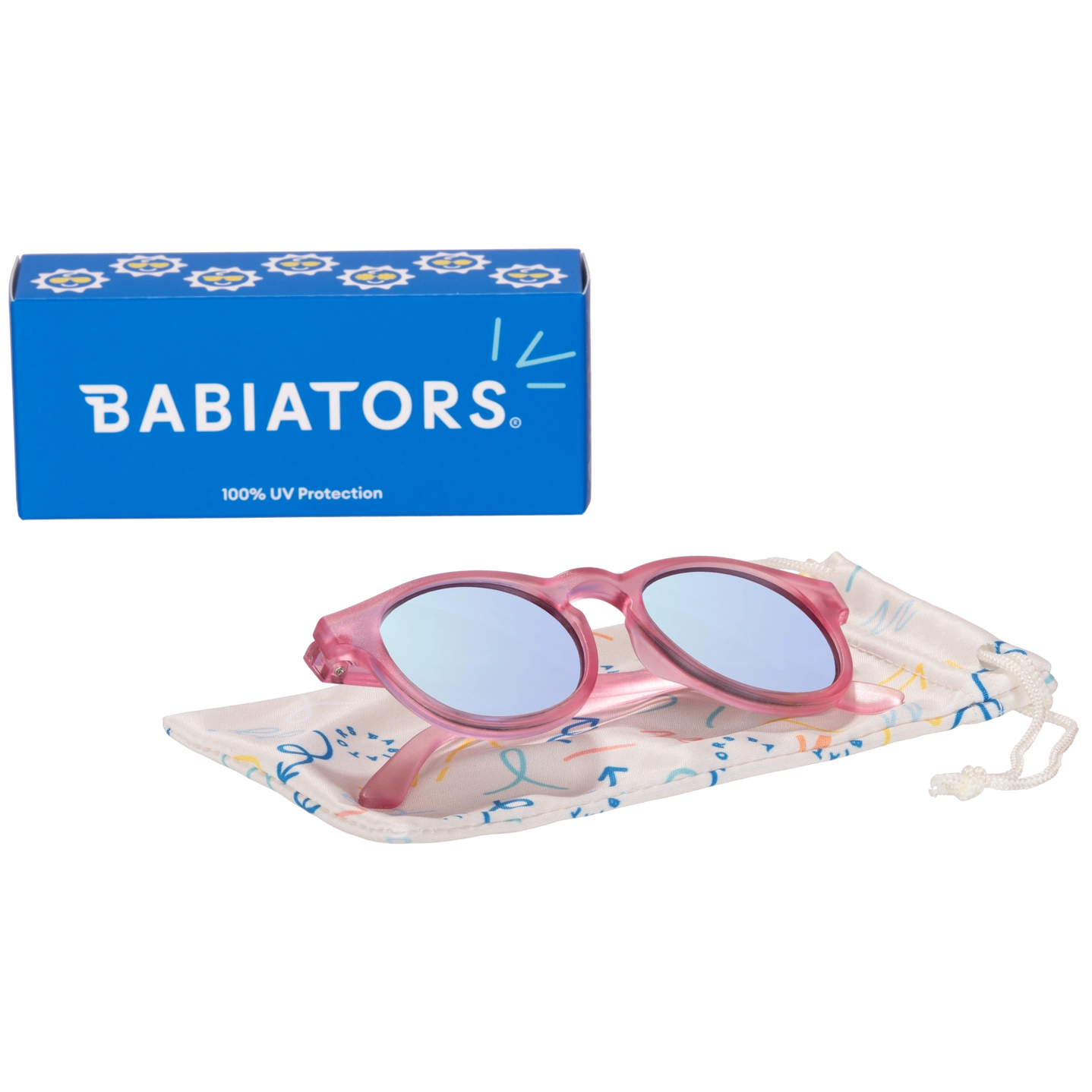 Babiators Babiators Keyhole with Purple Mirrored Lenses